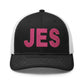 $40 Donation - JES Embroidered Hat - PINK